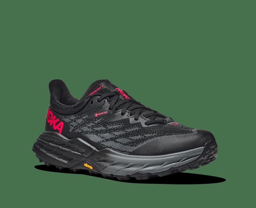 Women * | Hot Selling Speedgoat 5 Gtx All Black Women'S