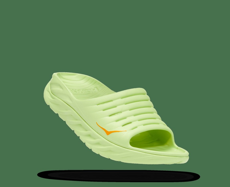 Men * | Typical Style Ora Recovery Slide Lime Unisex