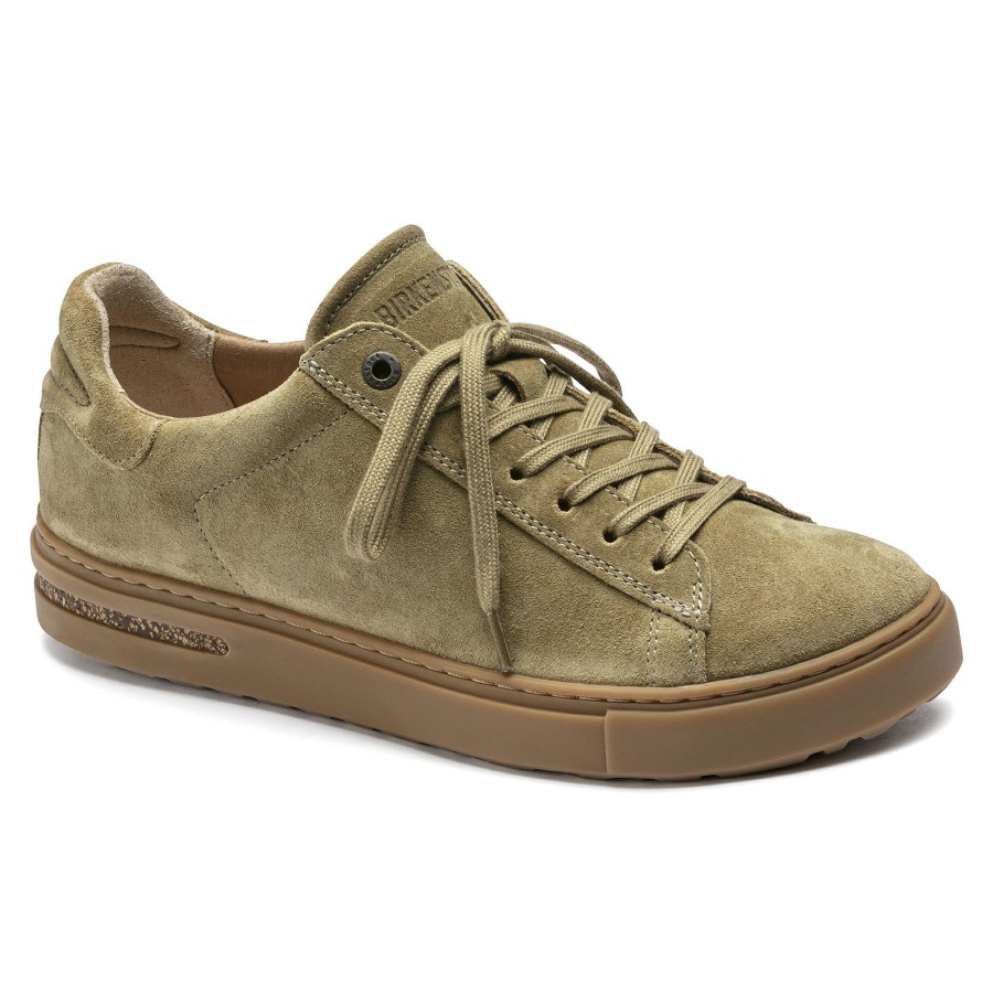 Men * | New Arrivals Bend Low Khaki Suede Leather Regular Width