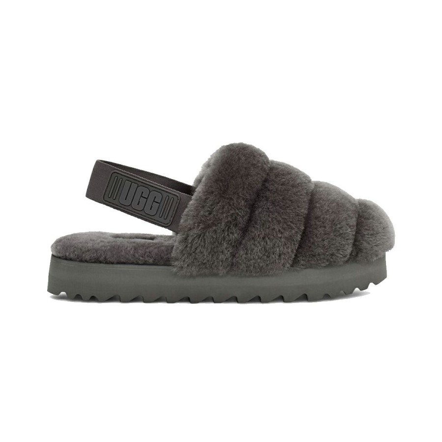 Women * | Online Sales Super Fluff Charcoal Women'S