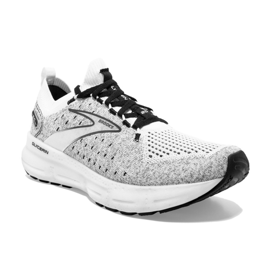 Men * | Best Sellers Glycerin 22 Stealth Fit White Grey Black Men'S