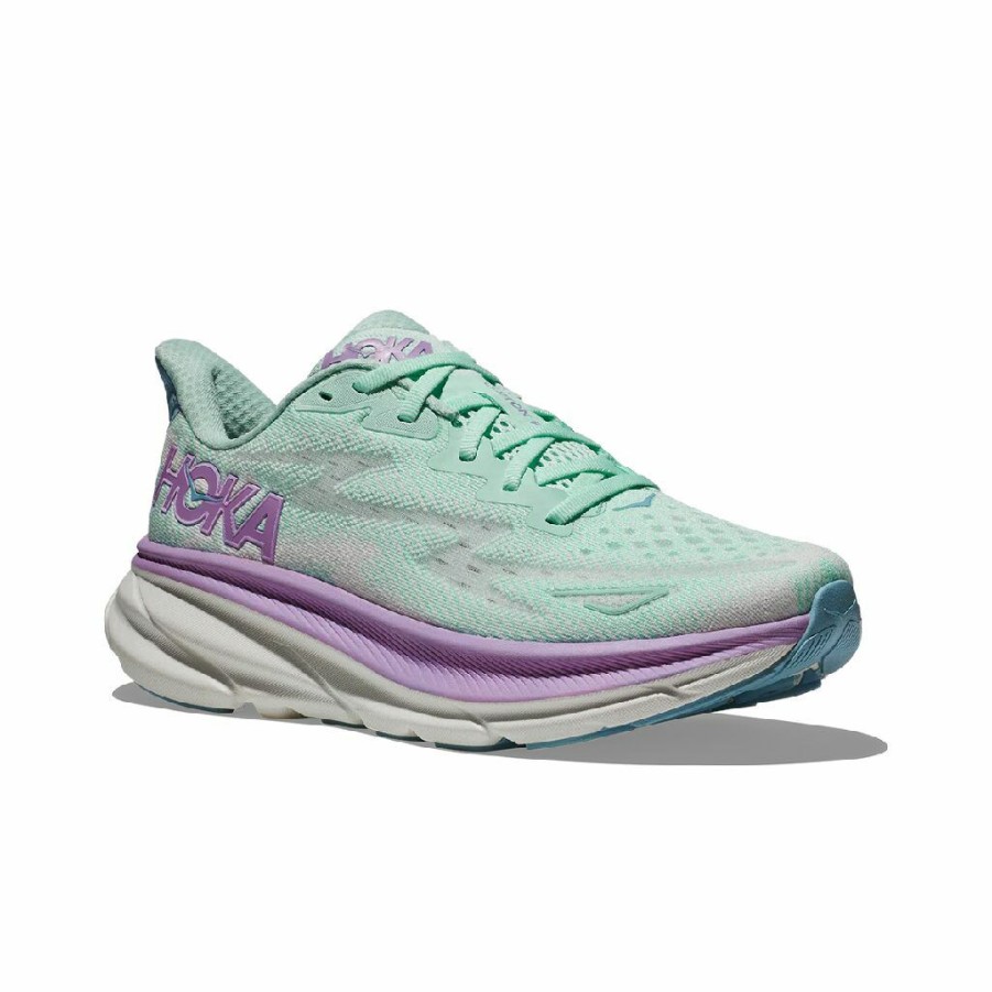 Women * | Hot Sale Clifton 9 Sunlit Ocean Lilac Mist Women'S