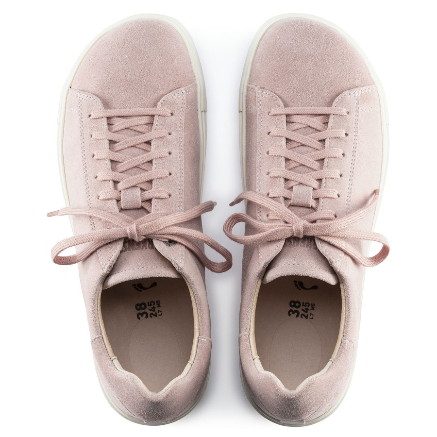 Women * | Cheaper Bend Low Soft Pink Suede Narrow Width