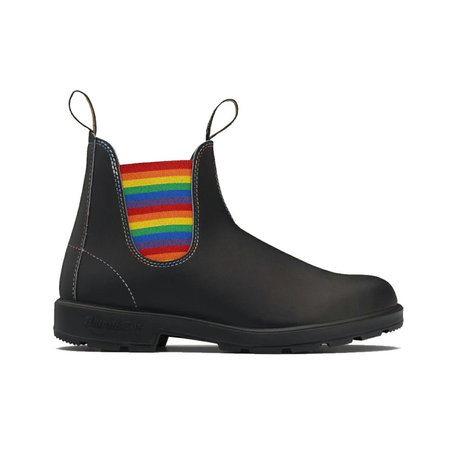 Men * | Clearance #2105 Original Chelsea Boot Black Rainbow